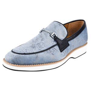 LIBERTYZENO Mens Manmade Leather Loafers and Slip On Shoes
